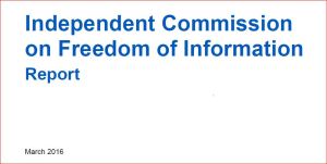 FOI Commission front cover